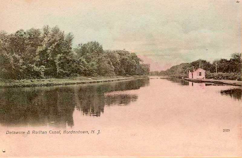 BORDENTWNDANDRCANAL Bordentown Old Pictures of Burlington County